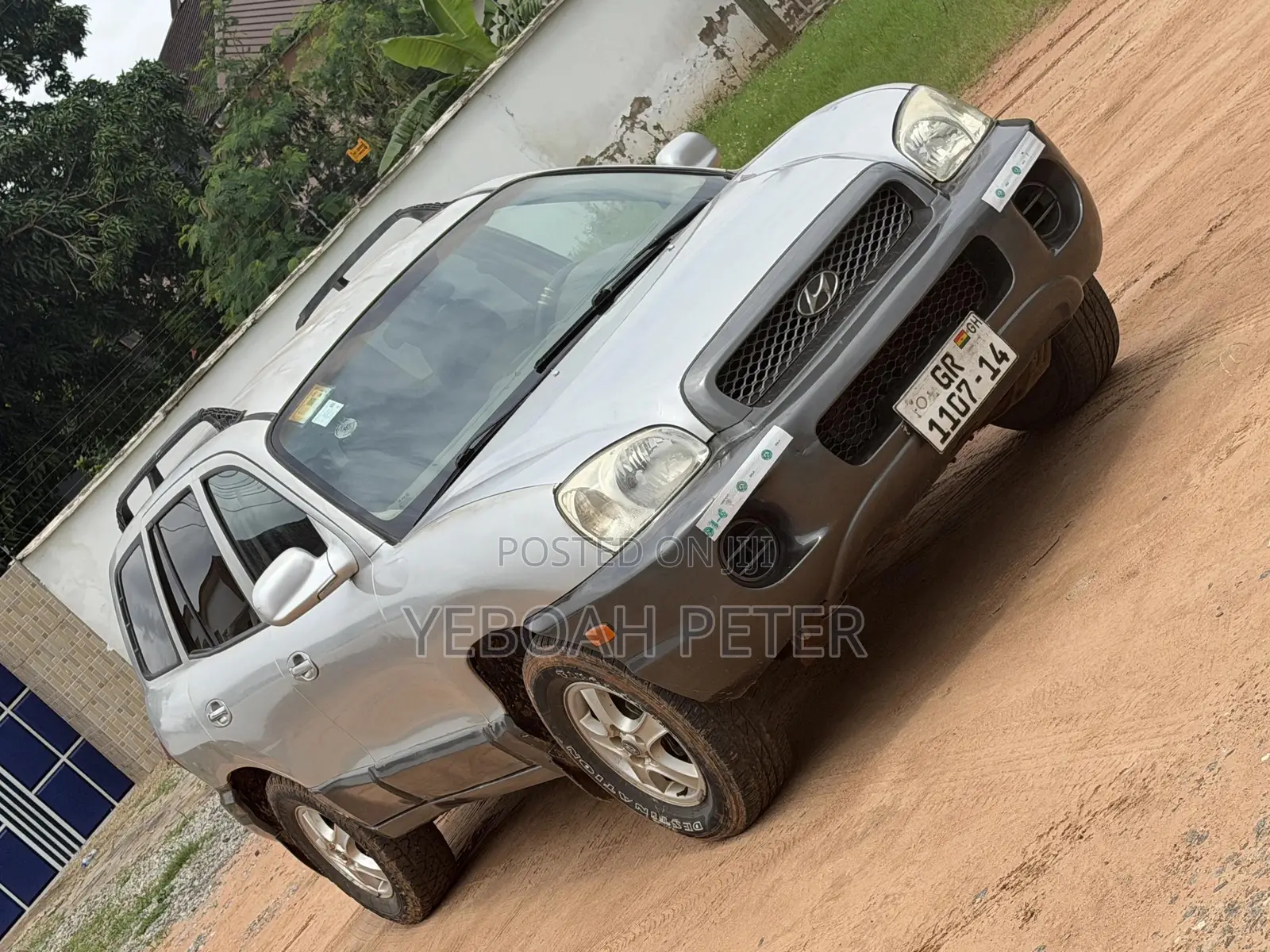 Hyundai Santa Fe 2004 Silver