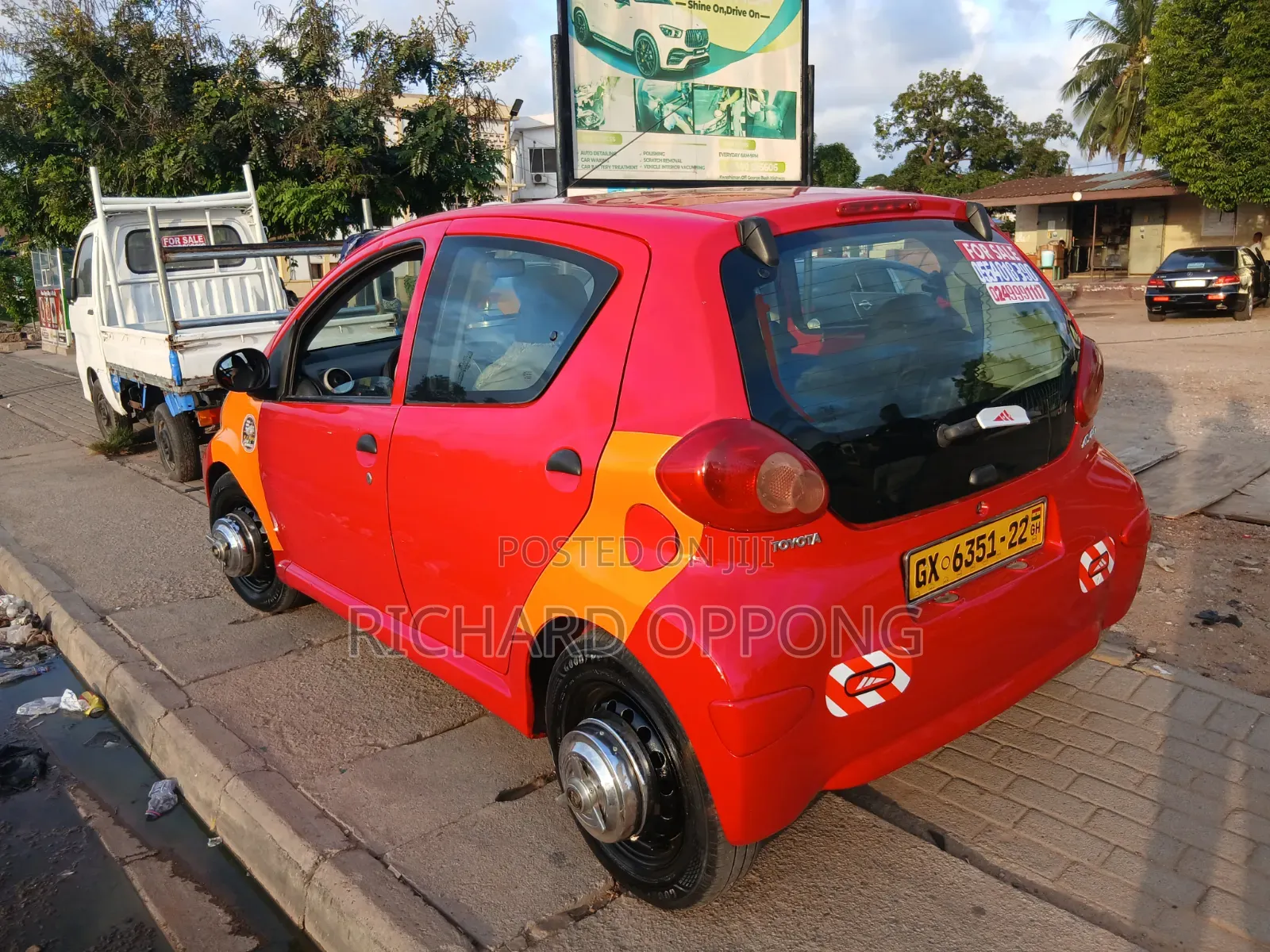 Toyota Aygo 2008 Red