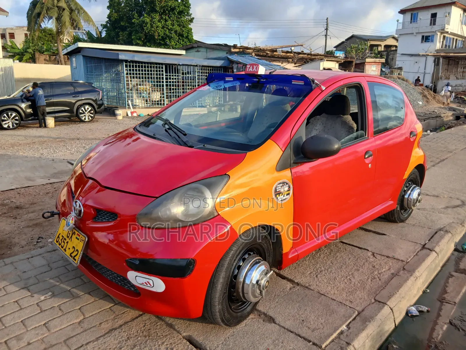 Toyota Aygo 2008 Red