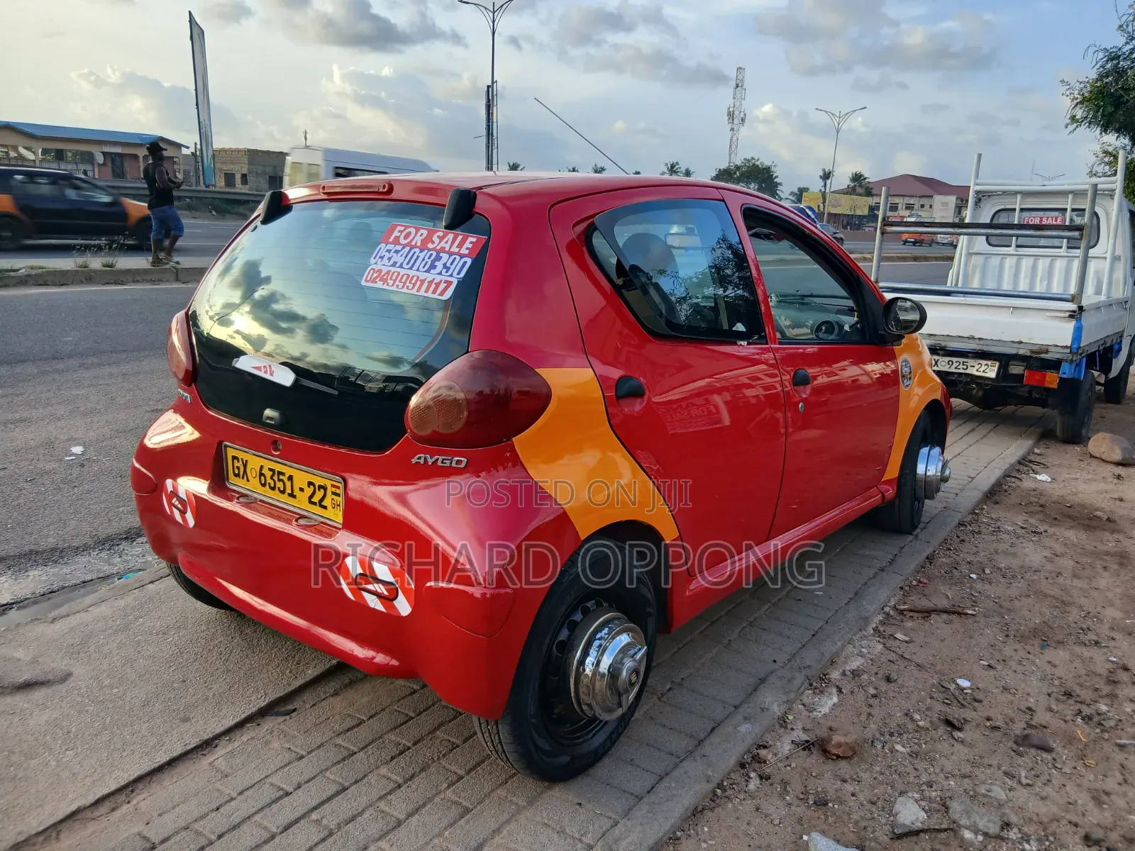 Toyota Aygo 2008 Red