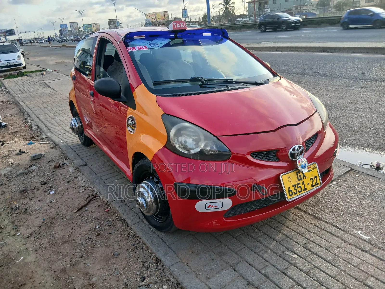 Toyota Aygo 2008 Red