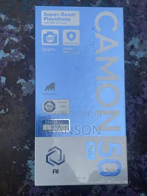 New Tecno Camon 50 Pro 256 GB