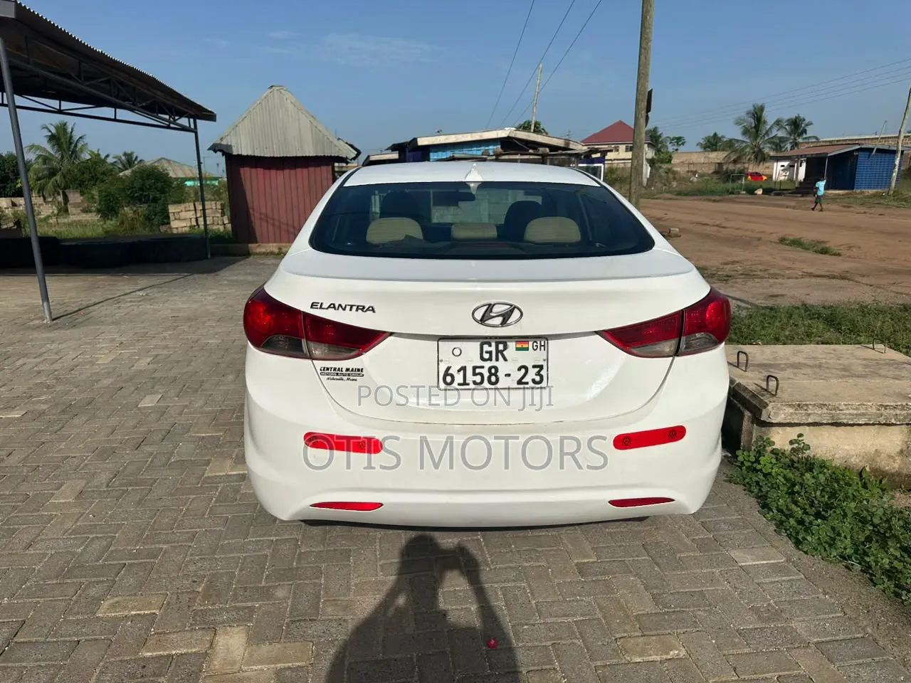Hyundai Elantra 2013 Off white