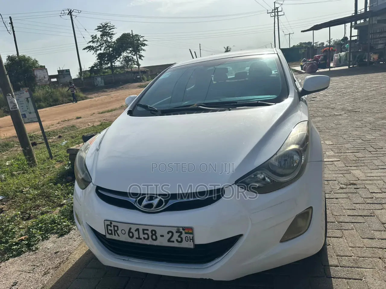 Hyundai Elantra 2013 Off white