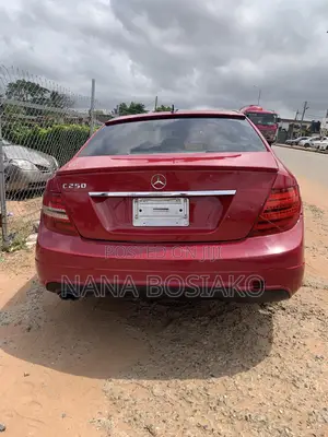 Mercedes-Benz C250 2013 Red