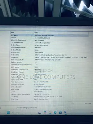 Laptop Lenovo Ideapad 3 4GB Intel Celeron SSD 128GB