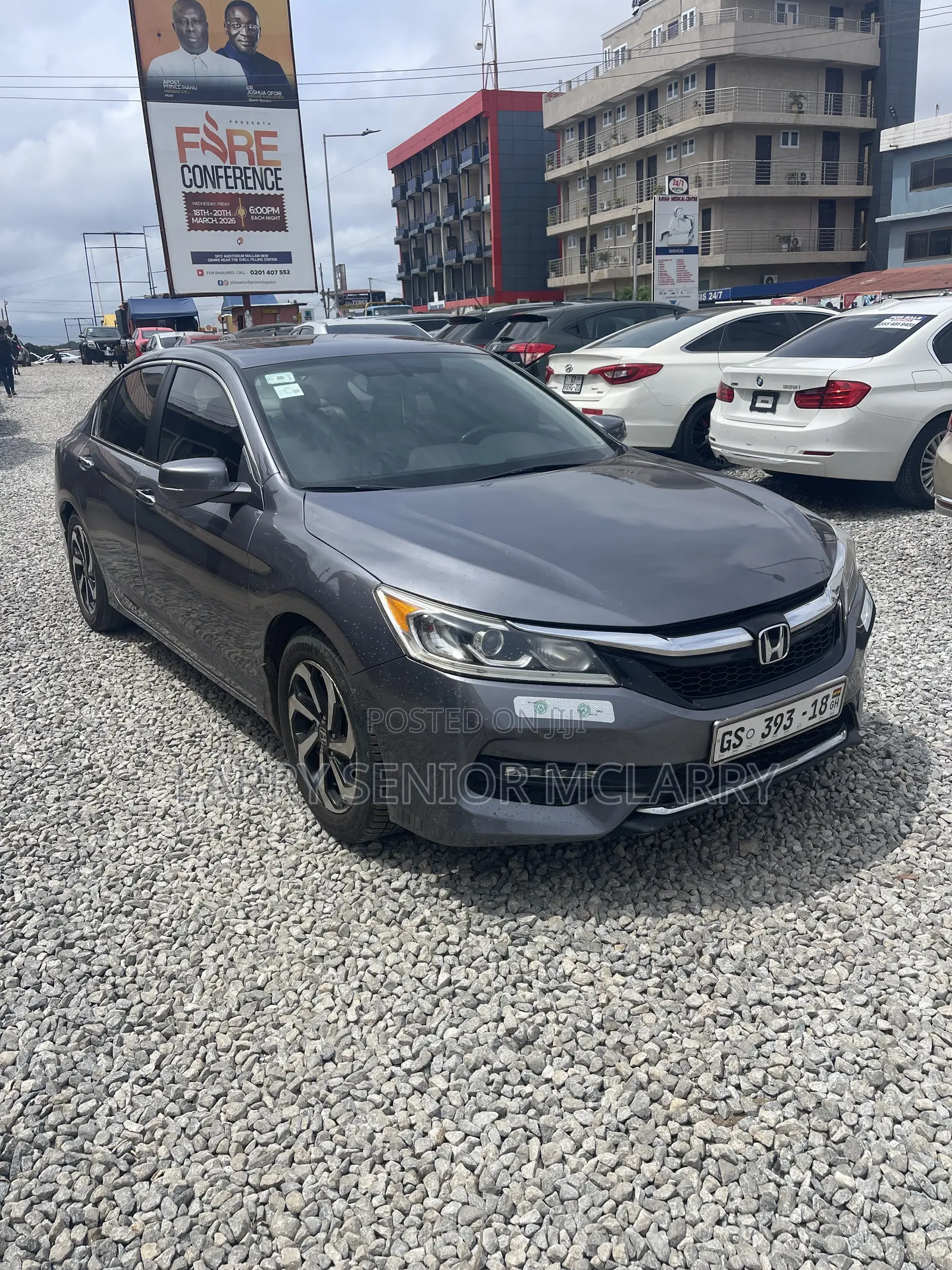 Honda Accord EX-L 4dr Sedan FWD (2.4L 4cyl 2A) 2016 Gray