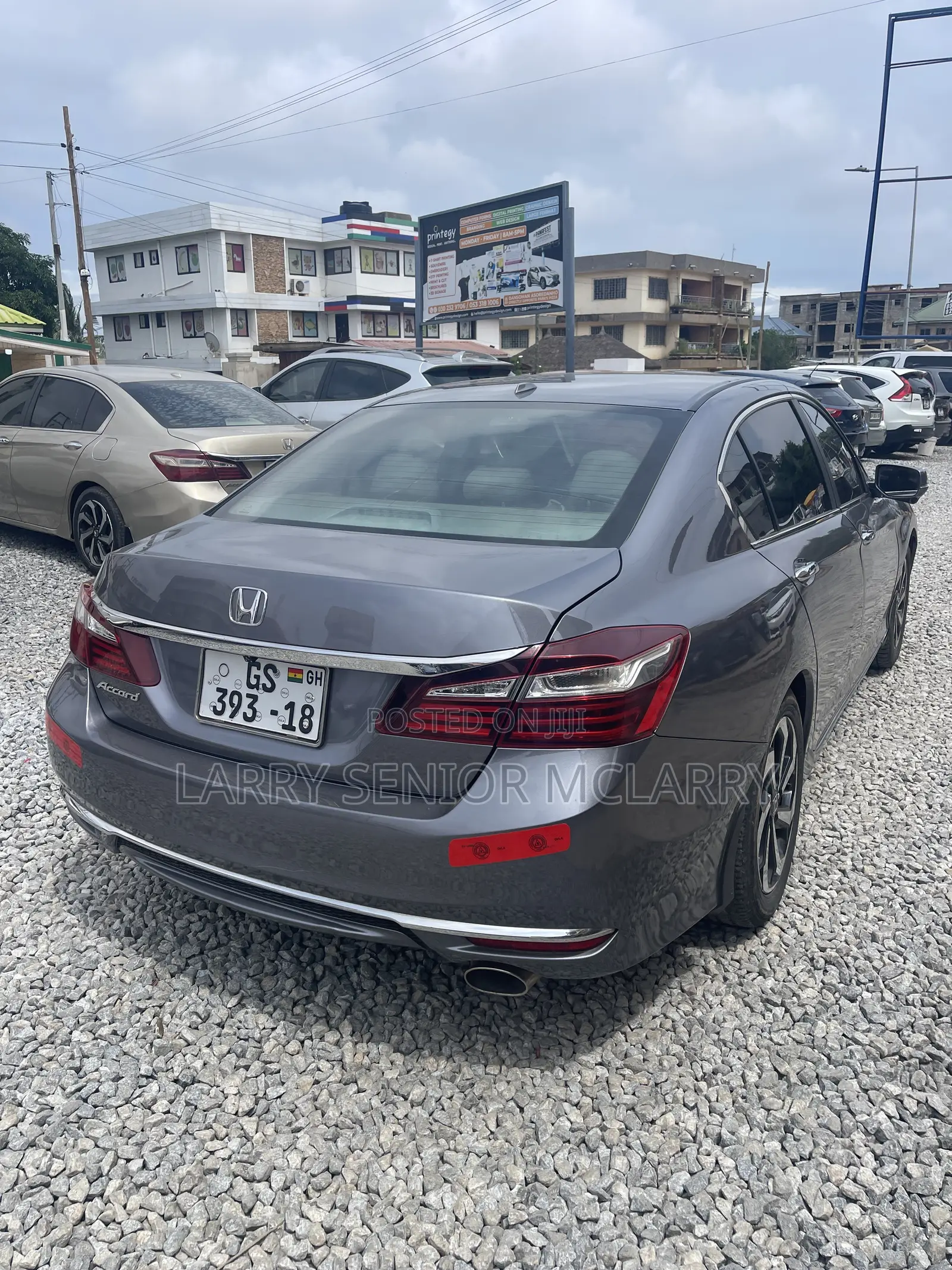 Honda Accord EX-L 4dr Sedan FWD (2.4L 4cyl 2A) 2016 Gray