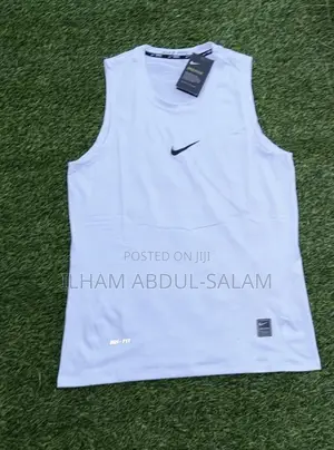 White Nike Vest