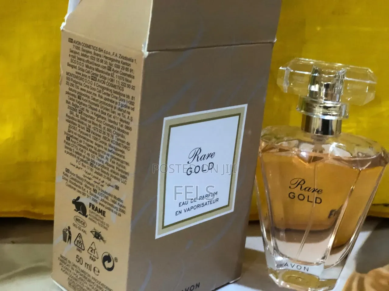 Rare Gold Avon Perfume