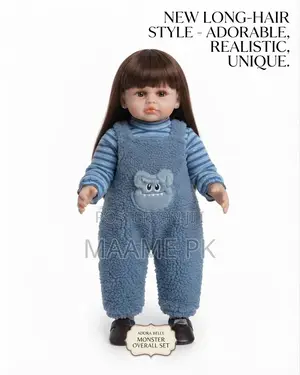 55cm/ 22” Realistic Reborn Doll (Silicone Vinyl) With Sounds Music