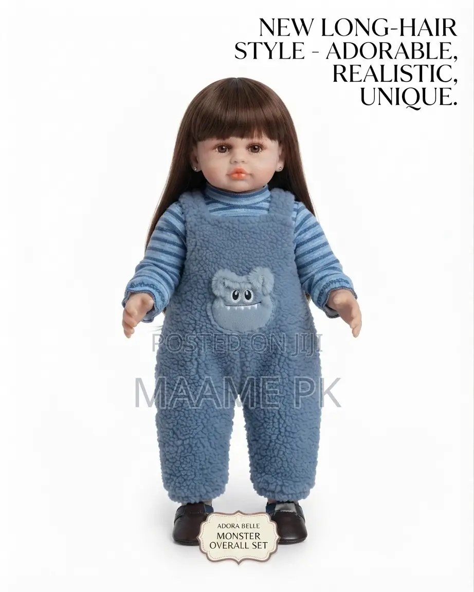 55cm/ 22” Realistic Reborn Doll (Silicone Vinyl) With Sounds Music