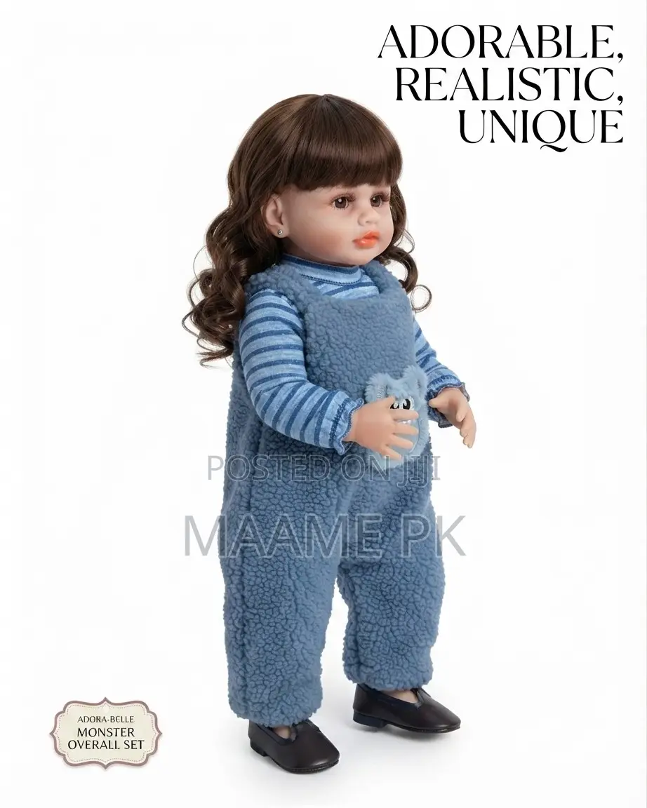 55cm/ 22” Realistic Reborn Doll (Silicone Vinyl) With Sounds Music