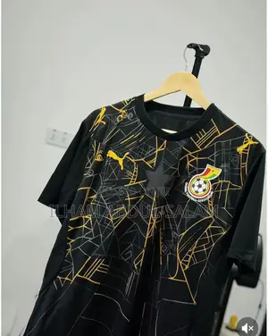 Black Ghana Home Jersey