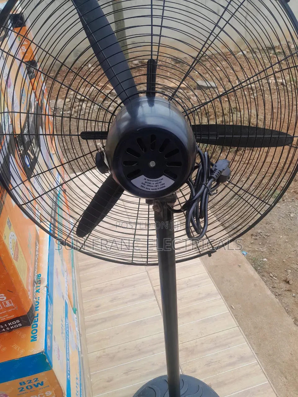 30" Industrial Standing Fan
