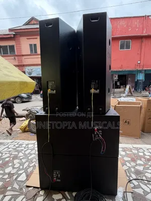 Ev Full Range, Double Bass Complete Amplifier Rack Set