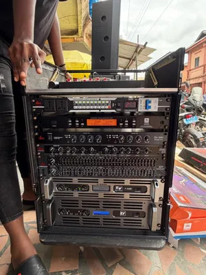 Ev Full Range, Double Bass Complete Amplifier Rack Set