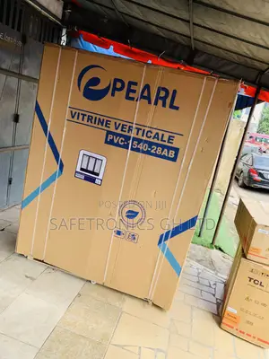 High Efficiency Pearl PVC-1540-28ab Three-Door Display Fridge