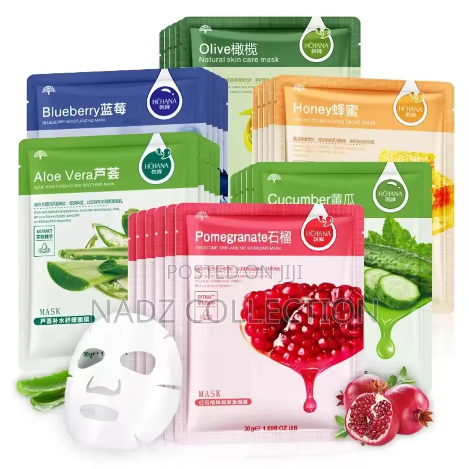 Deep Moisturing Face Mask-6pcs