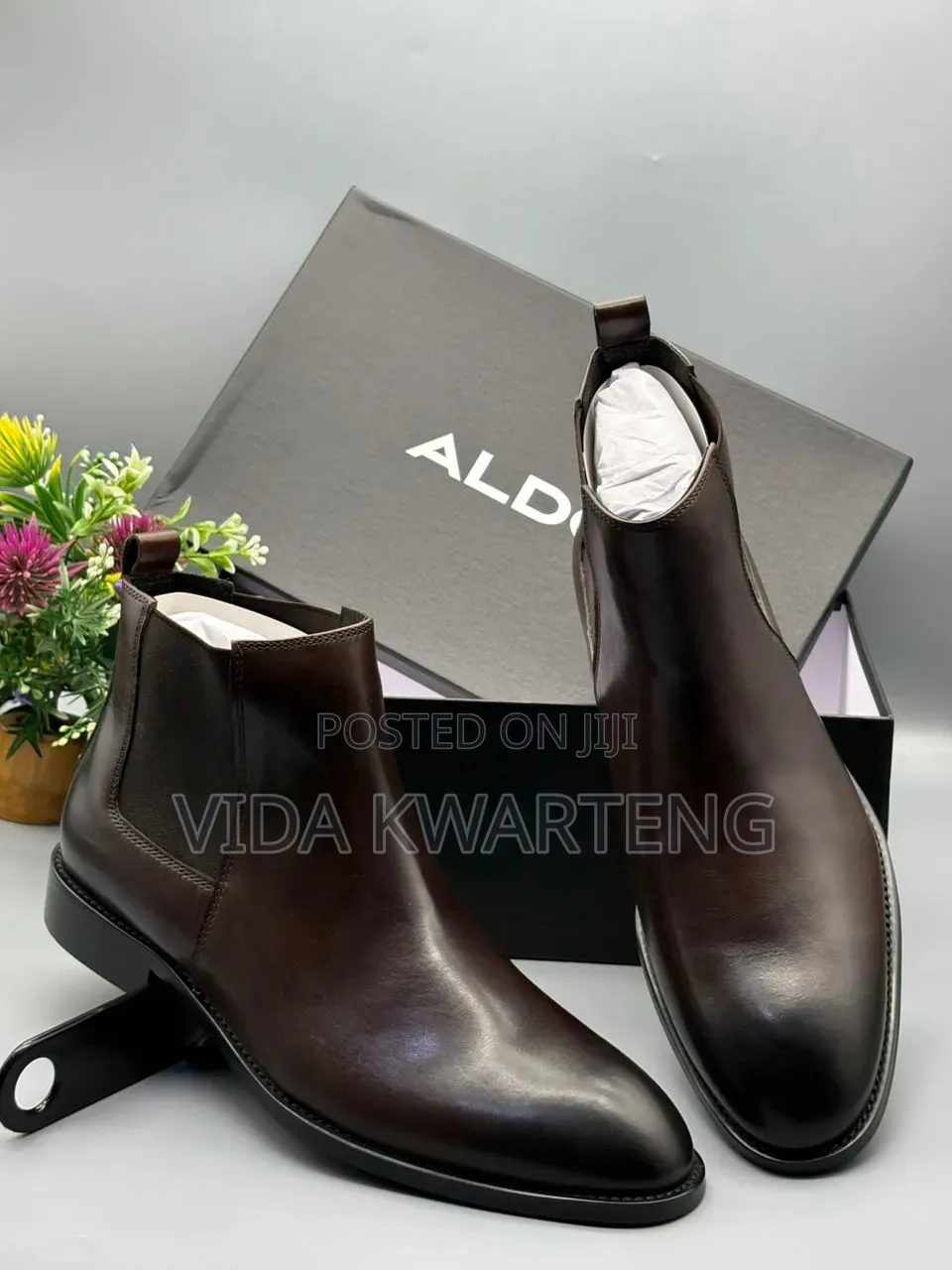 Executive Also Coffee Brown Boot