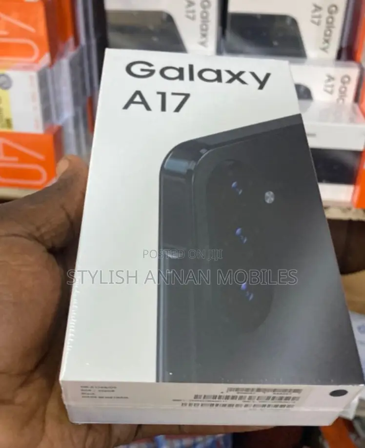 New Samsung Galaxy A17 5G 256 GB Black