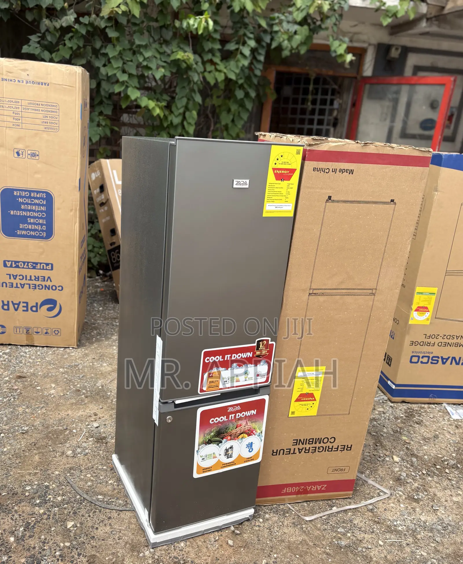 Extremely Efficiënt Zara Double Door Refrigerator(Zara-240bf)