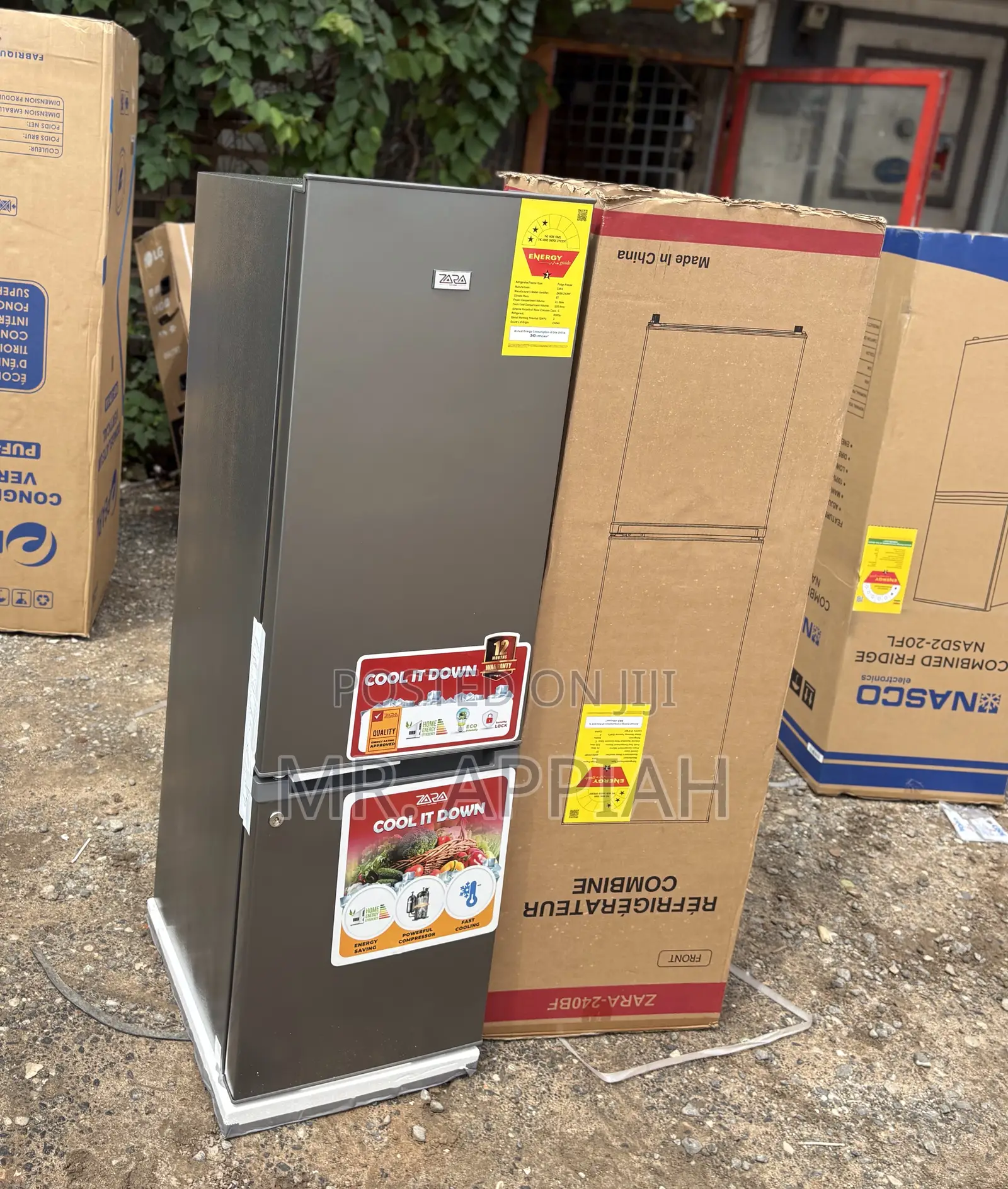 Extremely Efficiënt Zara Double Door Refrigerator(Zara-240bf)