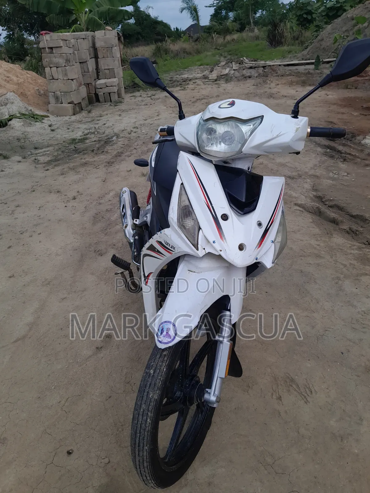 Haojue HJ110-5 2025 White