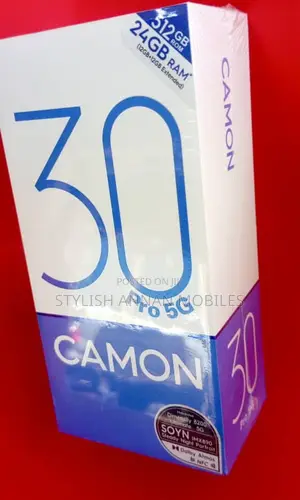 New Tecno Camon 30 Pro 5G 512 GB Black