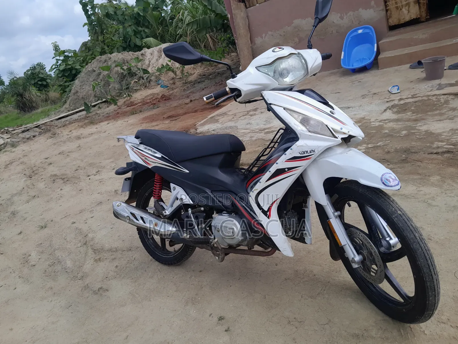 Haojue HJ110-5 2025 White