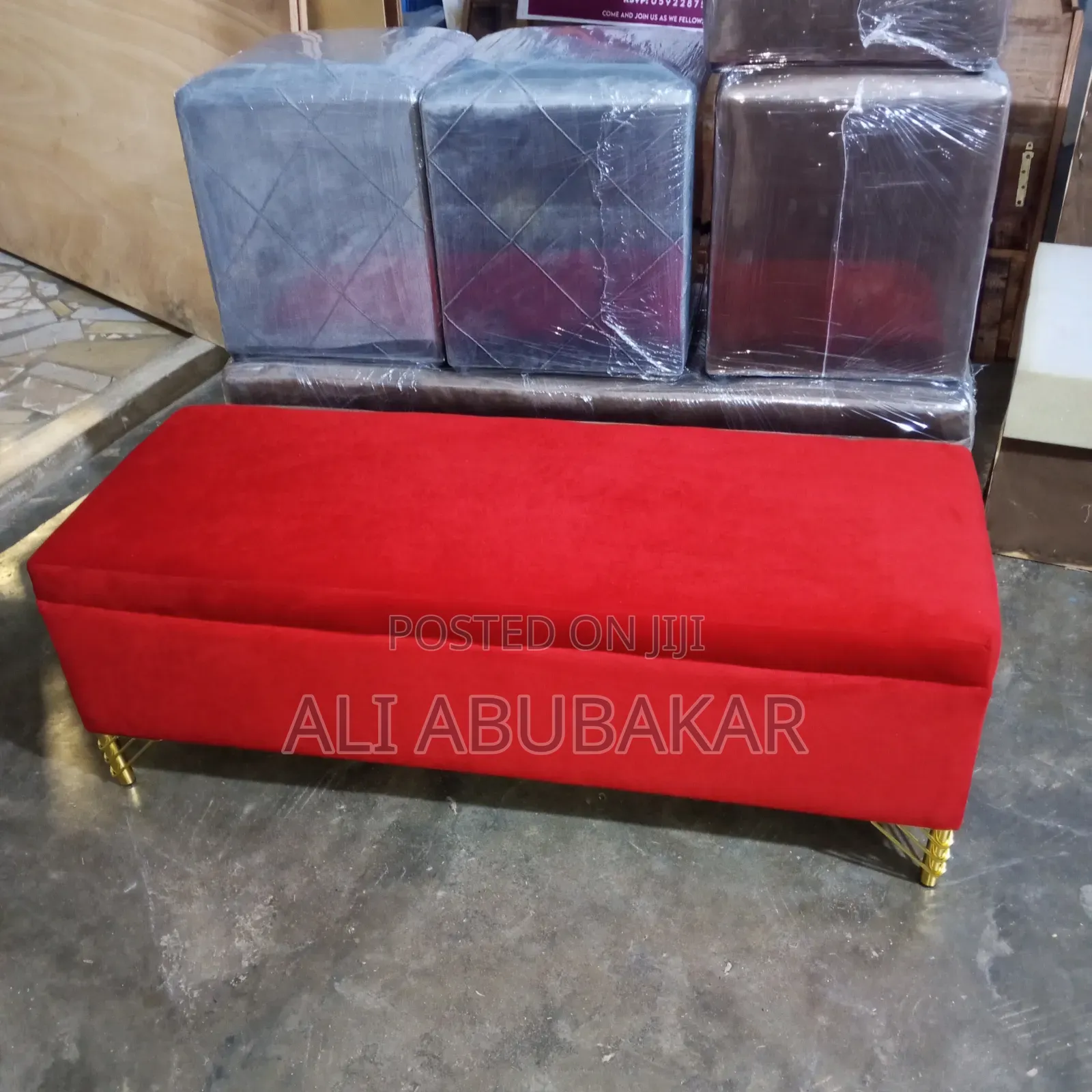 Set of Sofa Stools for Sale