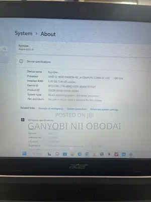 Laptop Acer Aspire 3 8GB AMD HDD 500GB