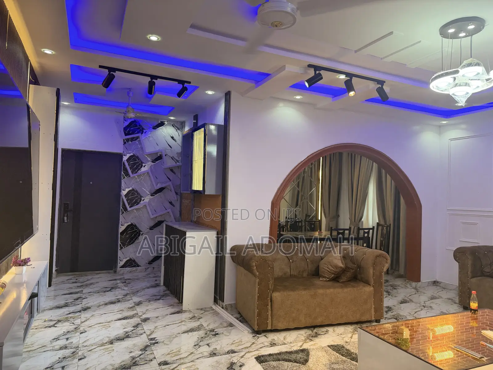 Furnished 3bdrm House in Kwabre for sale