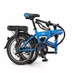 Eplus20 Inch Paddle Assist Foldable Electric Bicycle With Good Battery