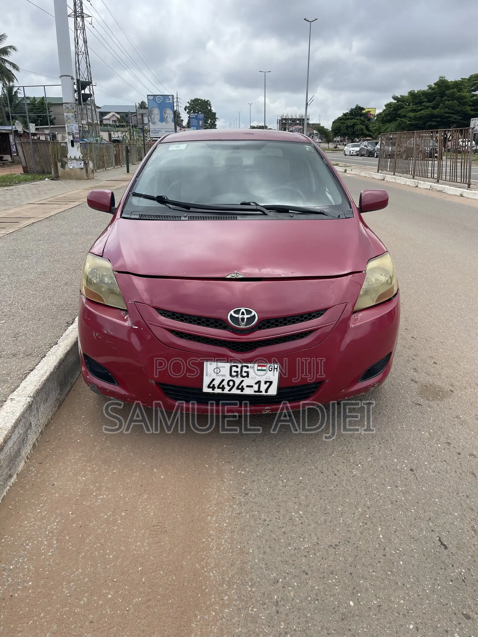 Toyota Yaris 2010 Red