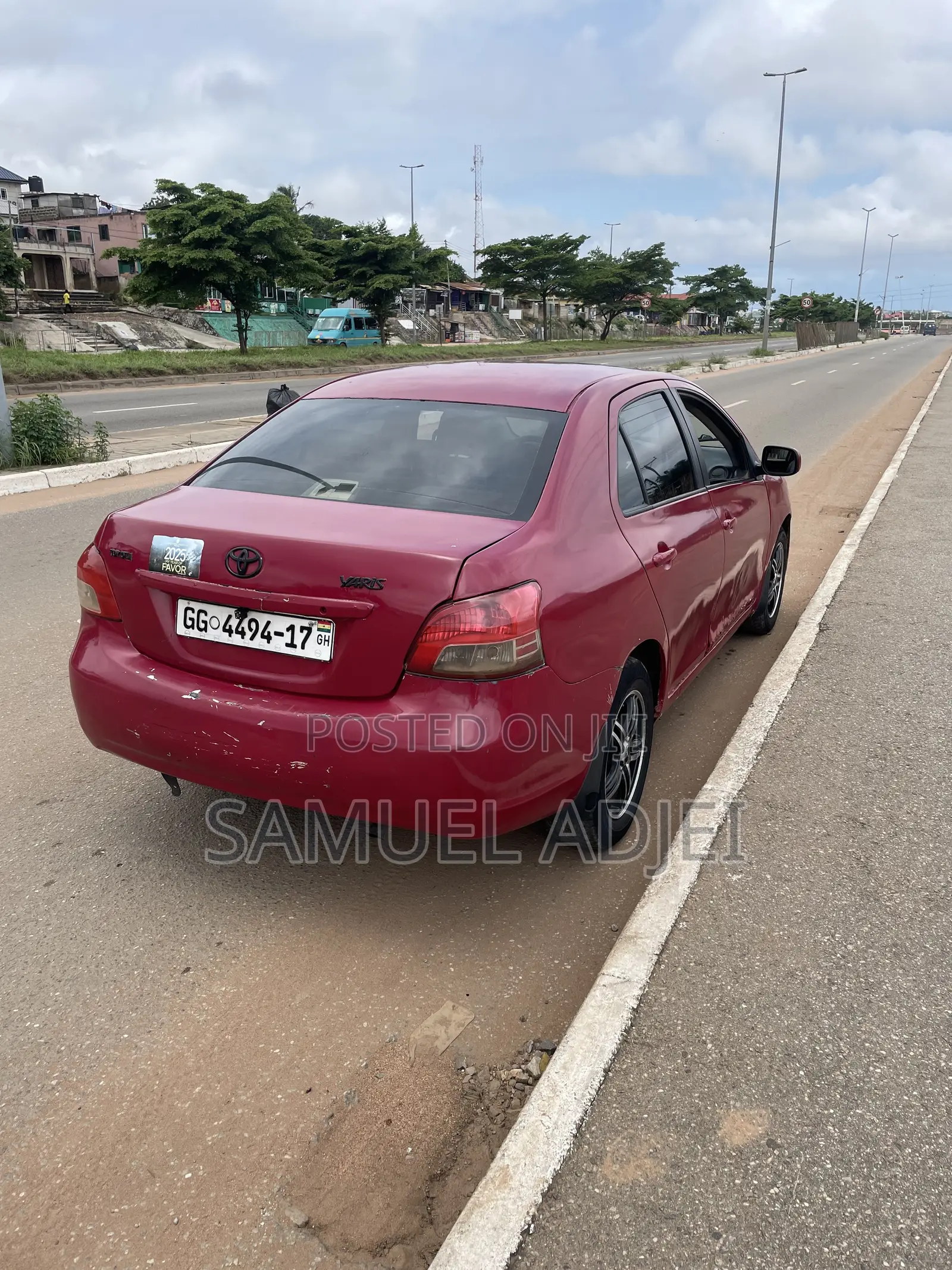 Toyota Yaris 2010 Red