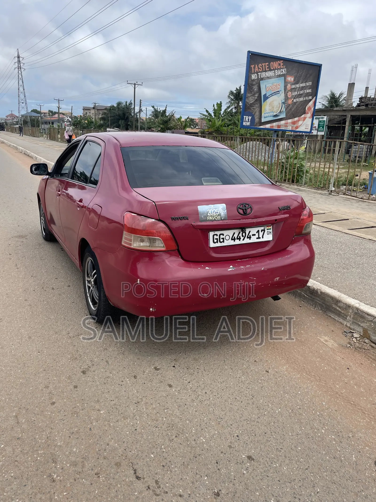 Toyota Yaris 2010 Red