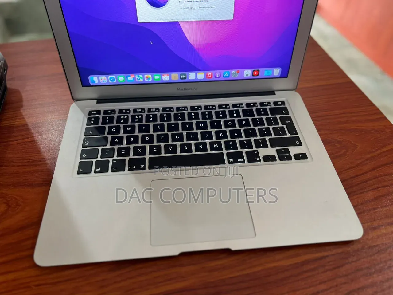 Laptop Apple MacBook Air 8GB Intel Core i5 SSD 128GB