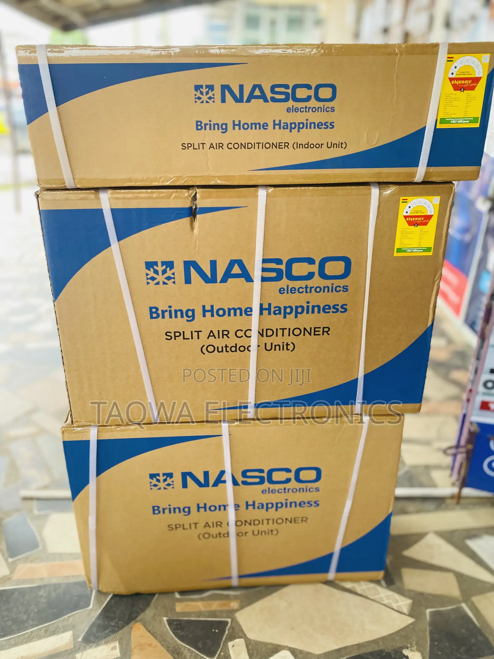 Nasco 1.5hp Complete Air Conditioner