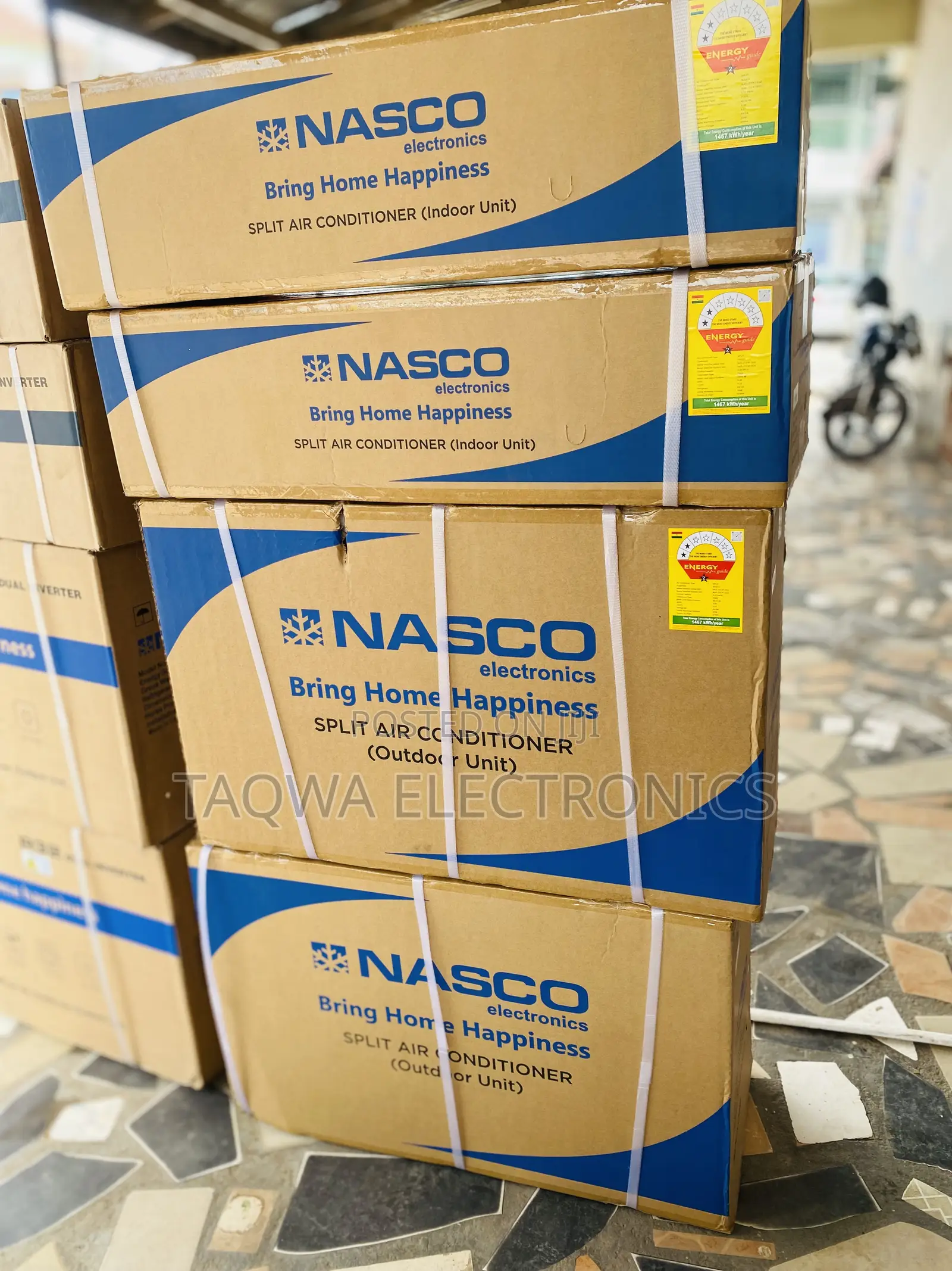 Nasco 1.5hp Complete Air Conditioner