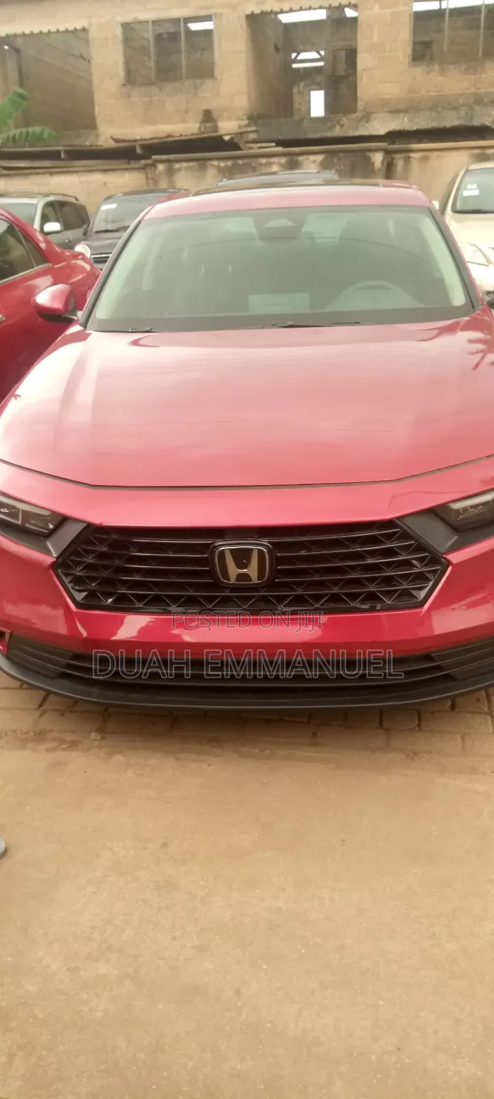 Honda Accord EX CVT 2024 Red