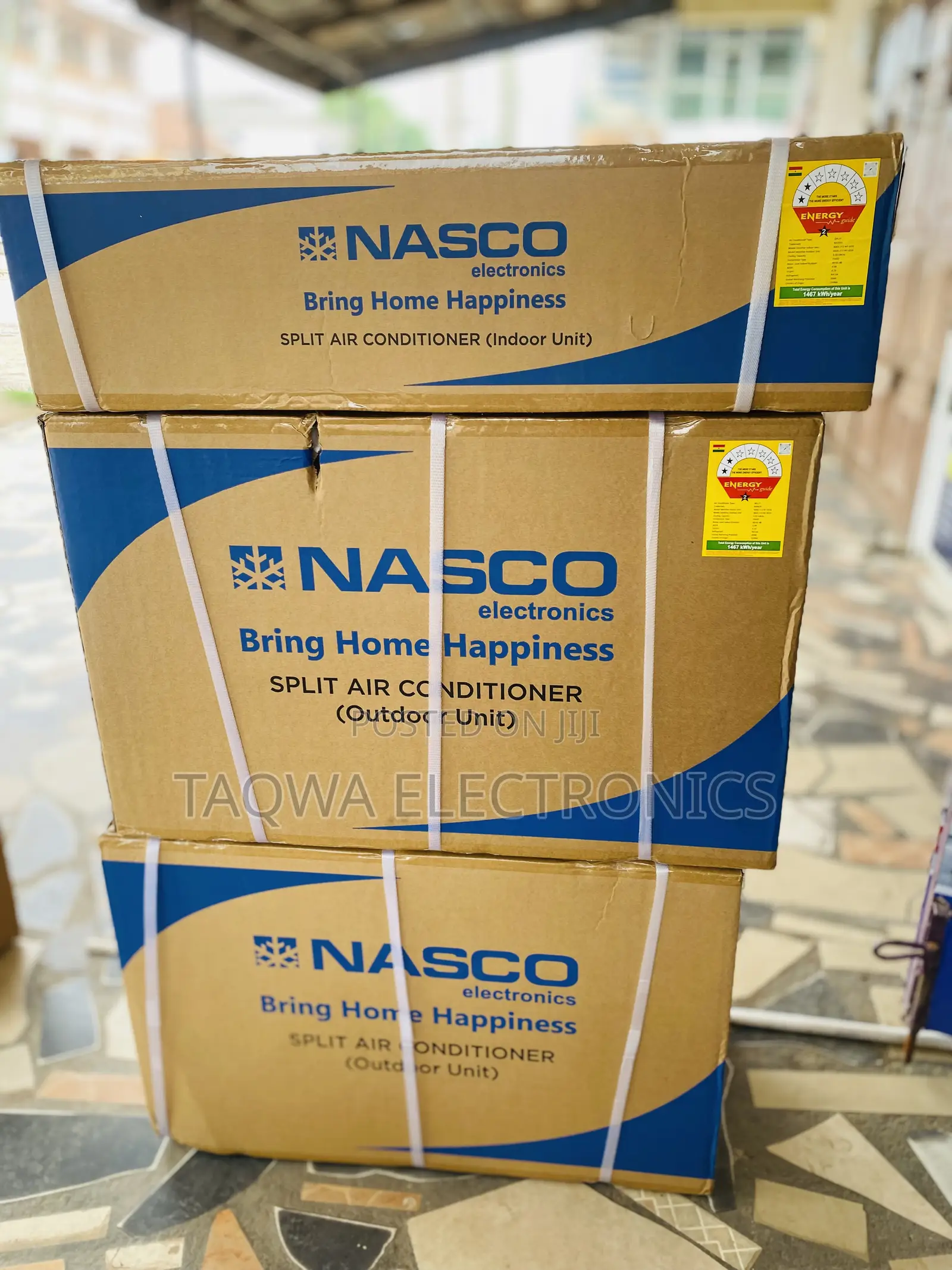 Nasco Muffle 1.5hp Split R410 Air Conditioner