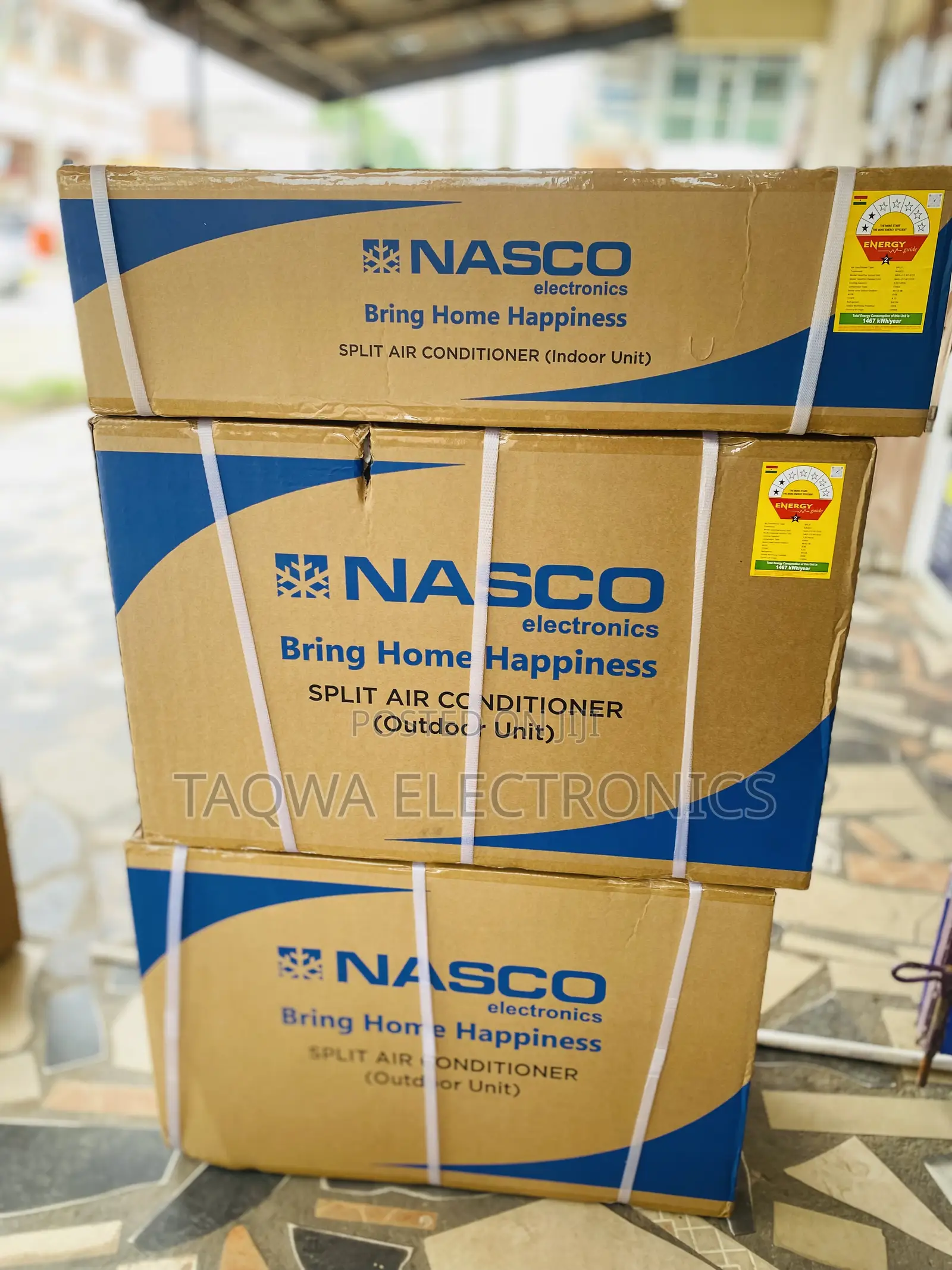 Nasco Muffle 1.5hp Split R410 Air Conditioner