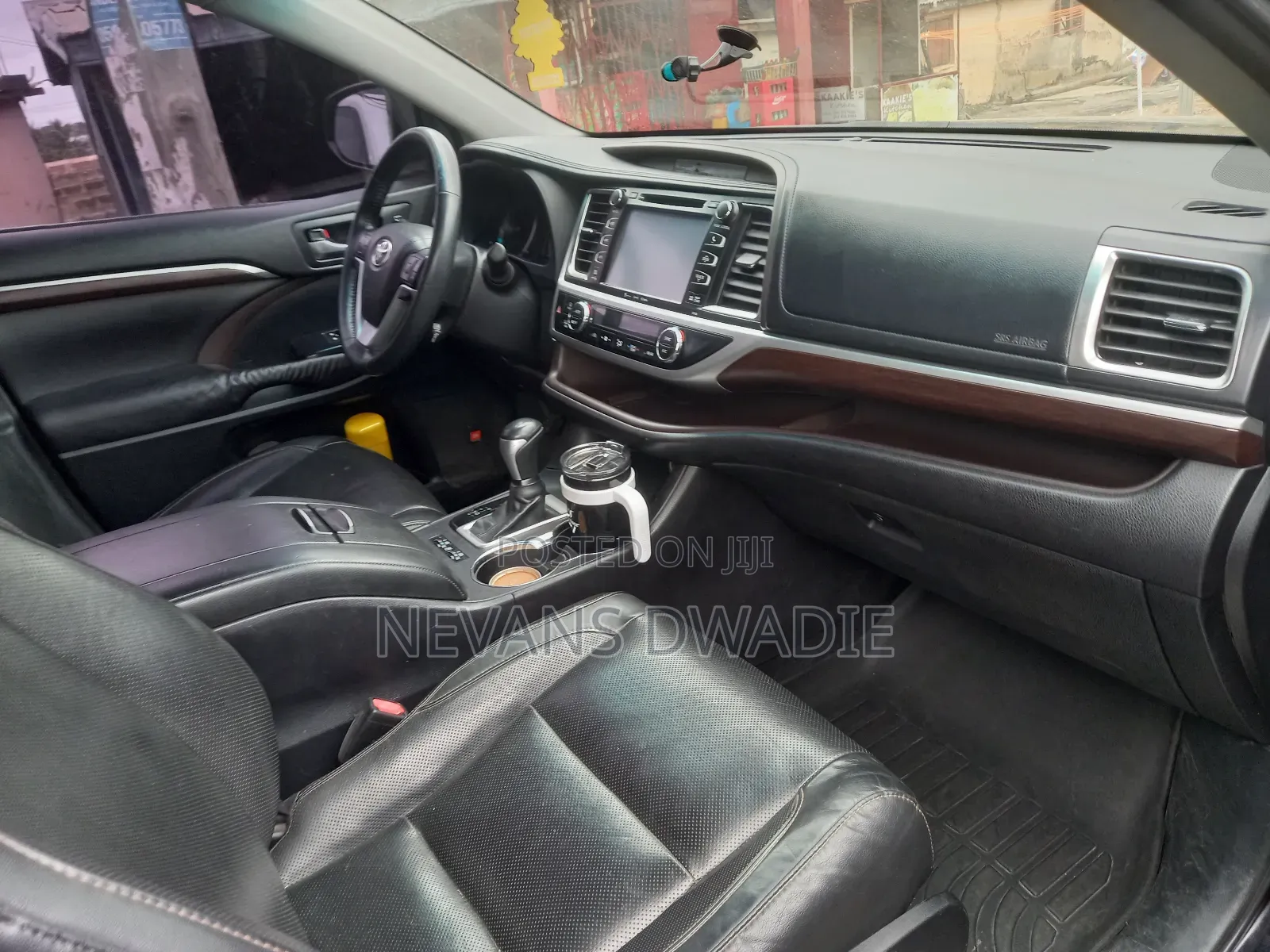 Toyota Highlander Limited V6 4x4 (3.5L 6cyl 6A) 2016 Black
