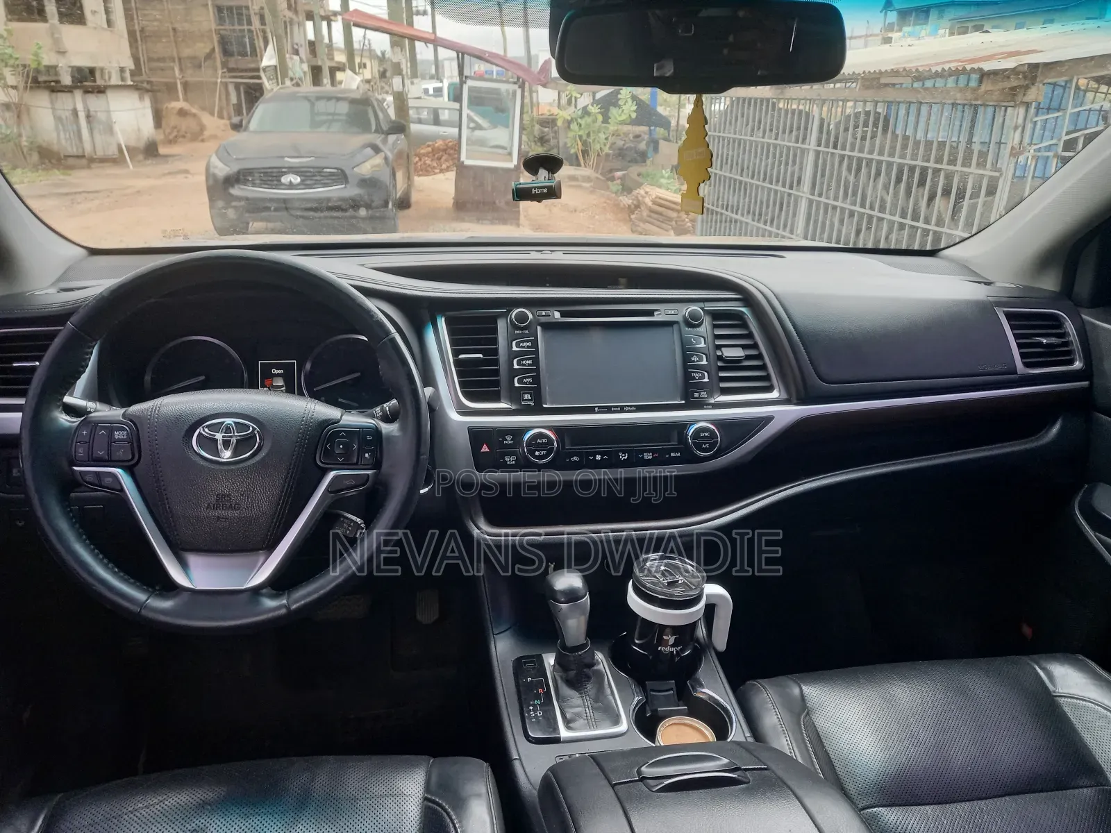 Toyota Highlander Limited V6 4x4 (3.5L 6cyl 6A) 2016 Black