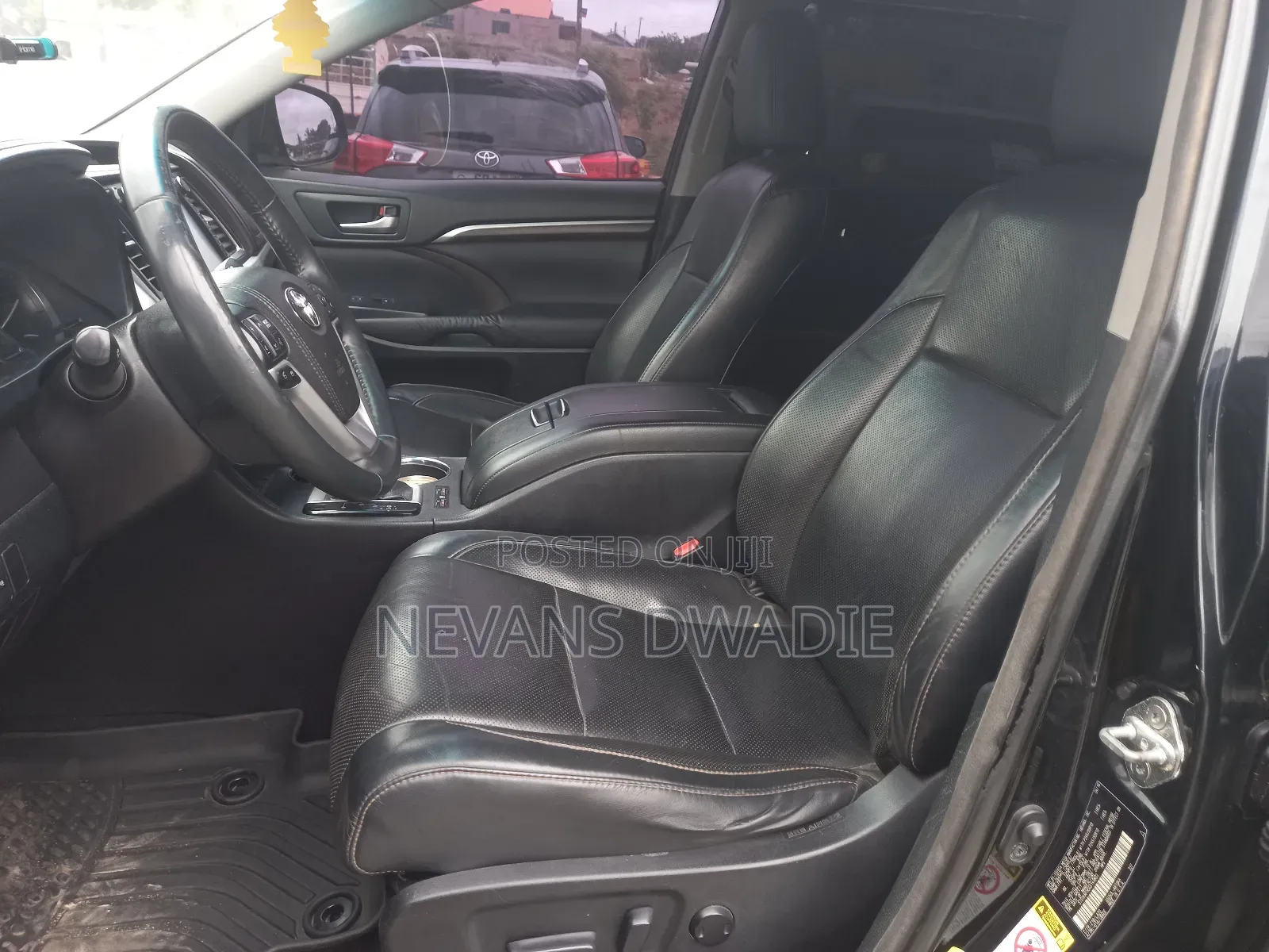 Toyota Highlander Limited V6 4x4 (3.5L 6cyl 6A) 2016 Black