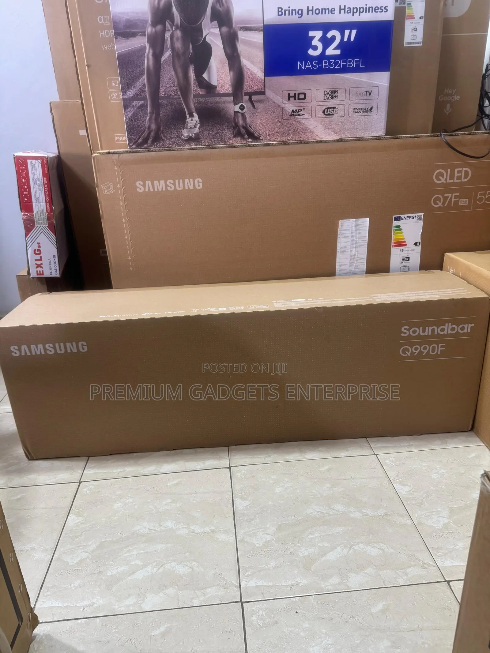 Samsung Hw-Q990f 11.1.4ch Q Series Subwoofer +Rear Speaker, Soundbar
