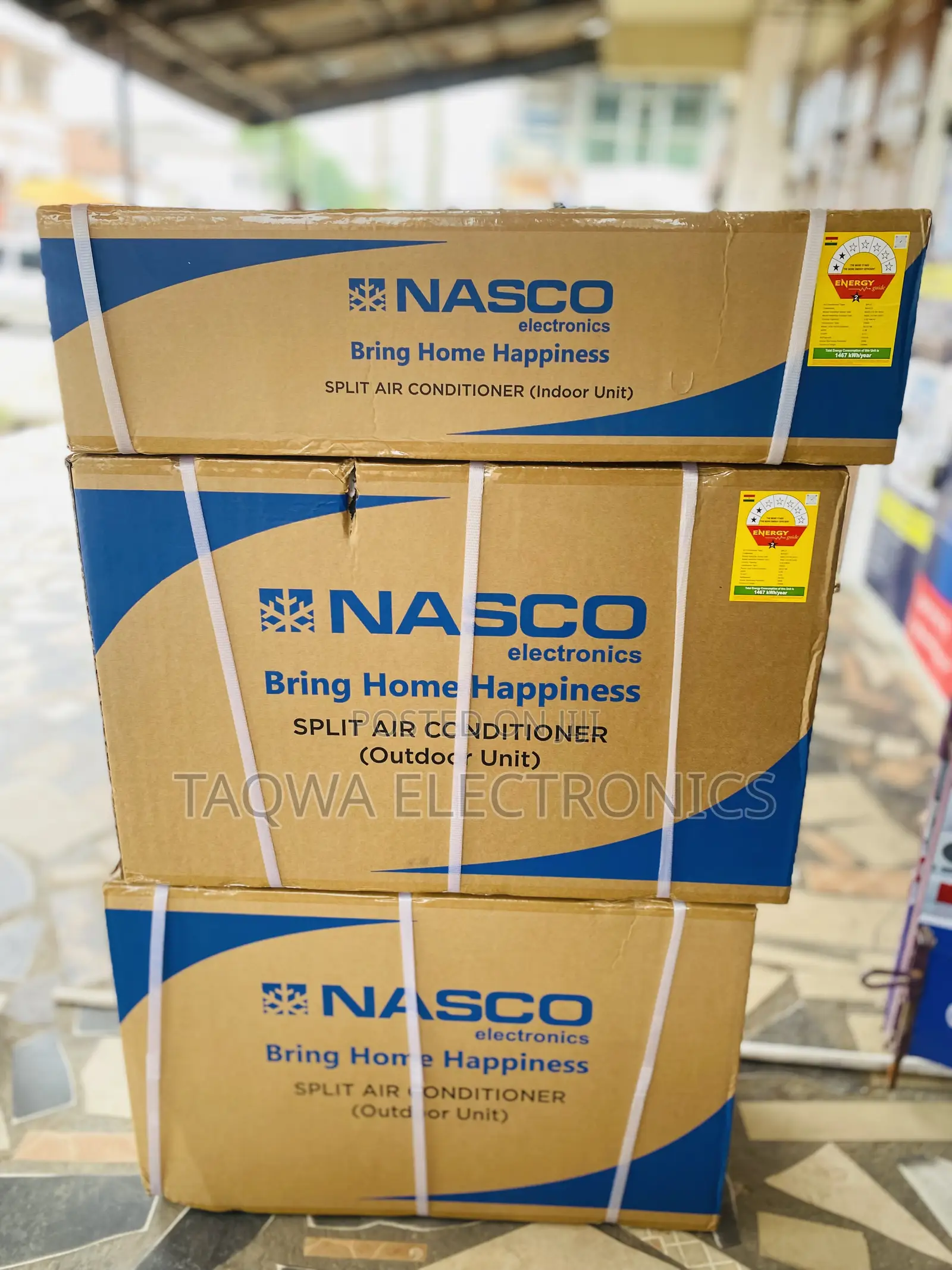 Very Quick Cools Nasco 1.5hp Air Conditioner