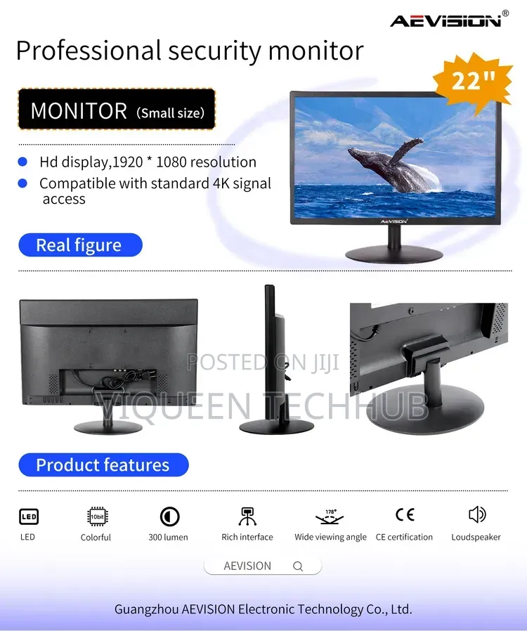 19 Pro Monitor JVS-19led-A
