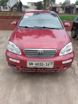 Toyota Corolla 2006 Red